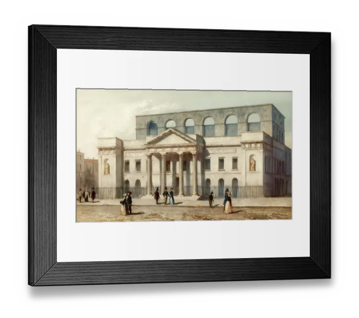 Framed Print : The Theatre Royal, Covent Garden Framed Print : The Theatre Royal, Covent Garden