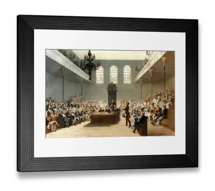 Framed Print : The House of Commons, London, England