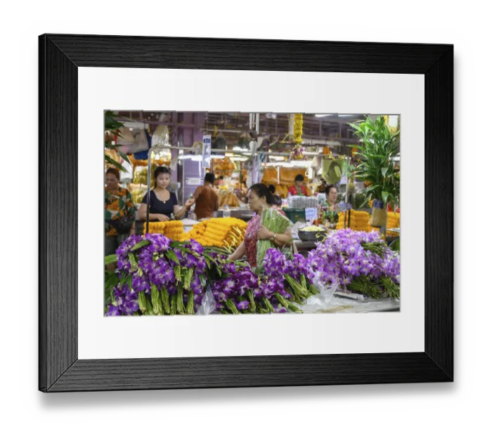 Framed Print : Bangkok, Thailand. March 2rd 2025
