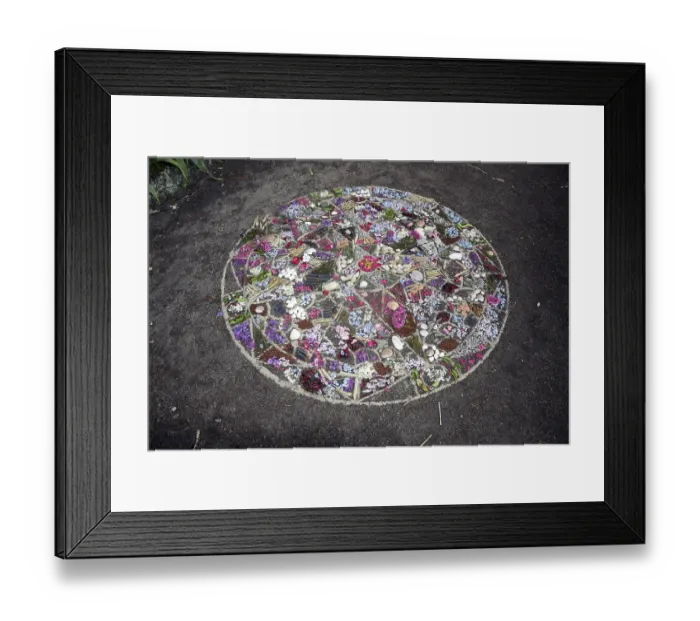 Framed Print : Mandala