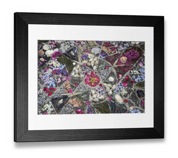 Framed Print : Mandala Framed Print : Mandala