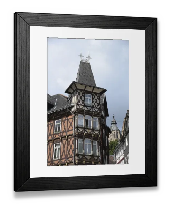 Framed Print : Turrets in Marburg Framed Print : Turrets in Marburg