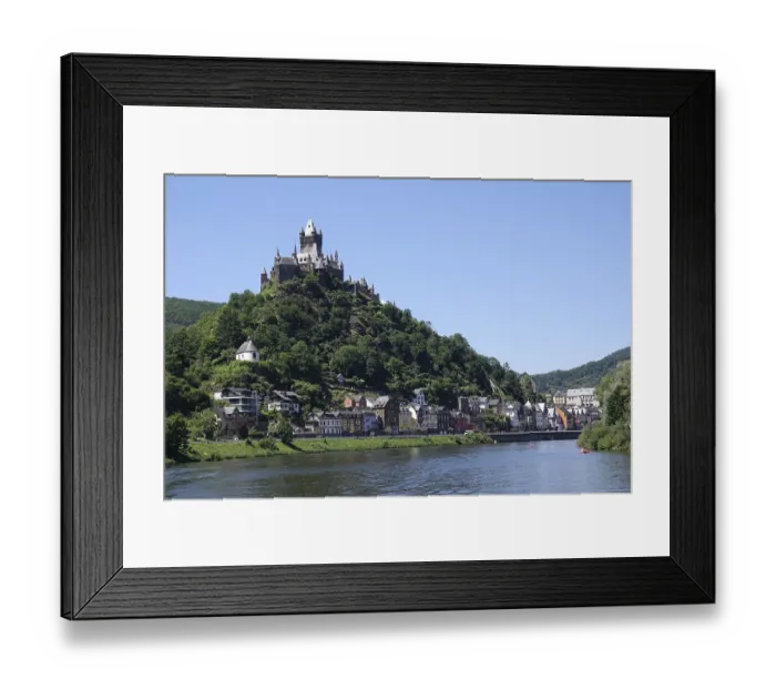 Framed Print : Cochem near Reichsburg