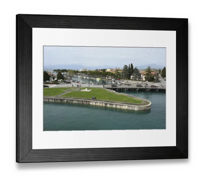 Framed Print : Peschiera del Garda