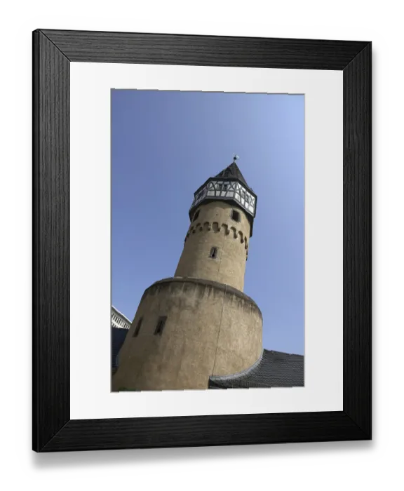 Framed Print : Bockenheimer Warte in Frankfurt