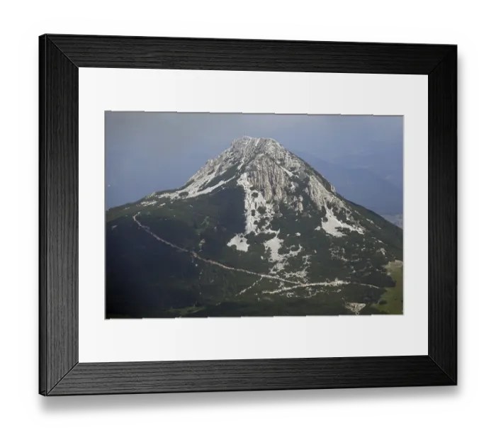 Framed Print : Summit of the Eggentaler Weisshorn