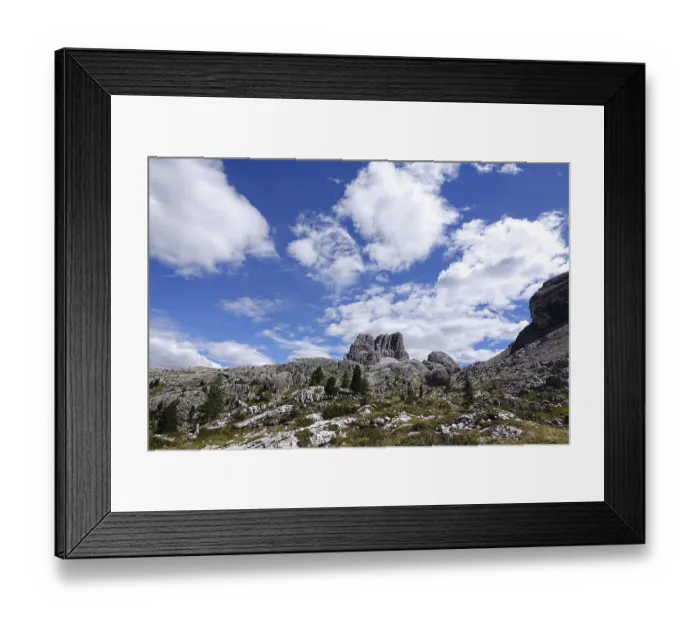 Framed Print : Monte Averau Framed Print : Monte Averau