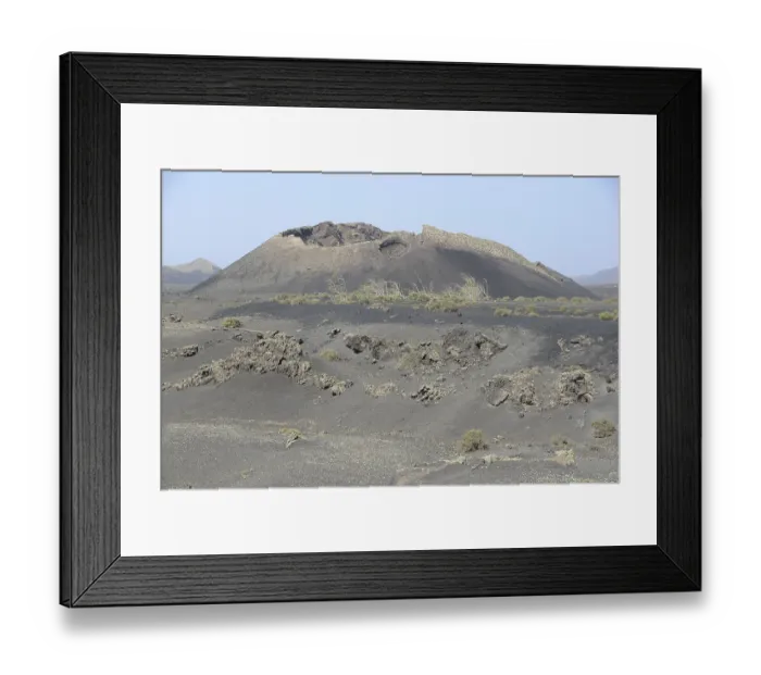 Framed Print : Caldera de los Cuervos. Lanzarote Framed Print : Caldera de los Cuervos. Lanzarote