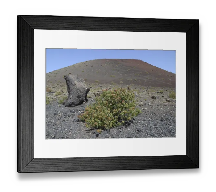 Framed Print : Montana Negra, Lanzarote