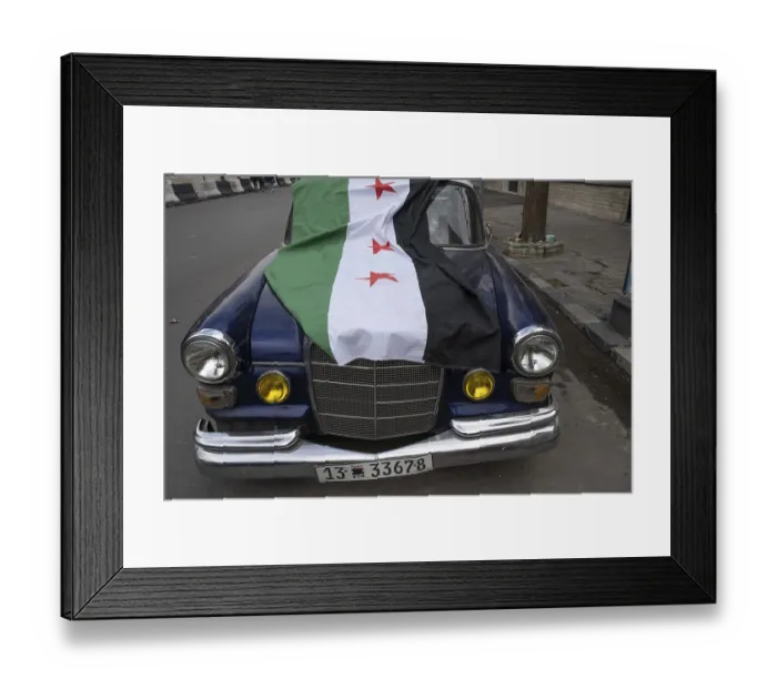 Framed Print : Damascus, Syria. December 8th 2025