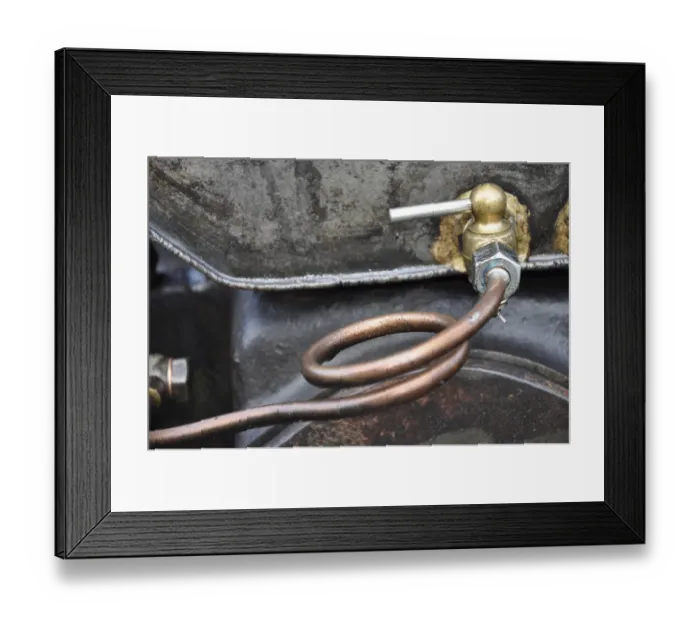 Framed Print : Part of a classic car Framed Print : Part of a classic car