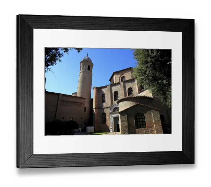 Framed Print : Basilica Basilica of San Vitale