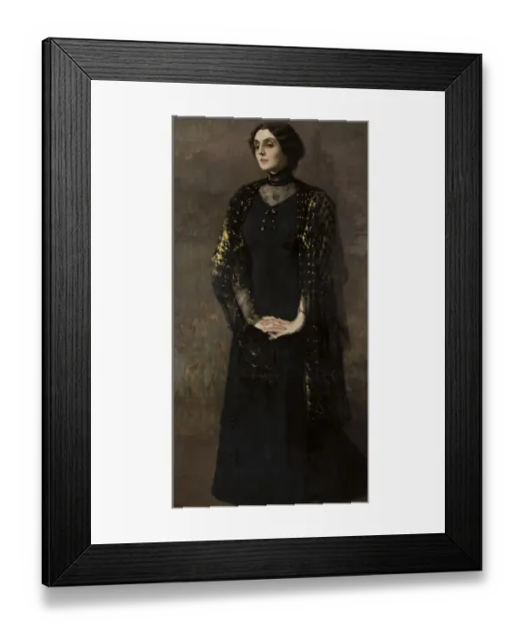 Framed Print : Kazimierz Stabrowski (b. 21 November 1869)