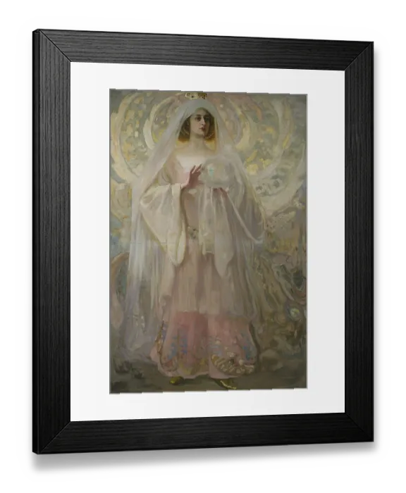 Framed Print : Kazimierz Stabrowski (b. 21 November 1869)