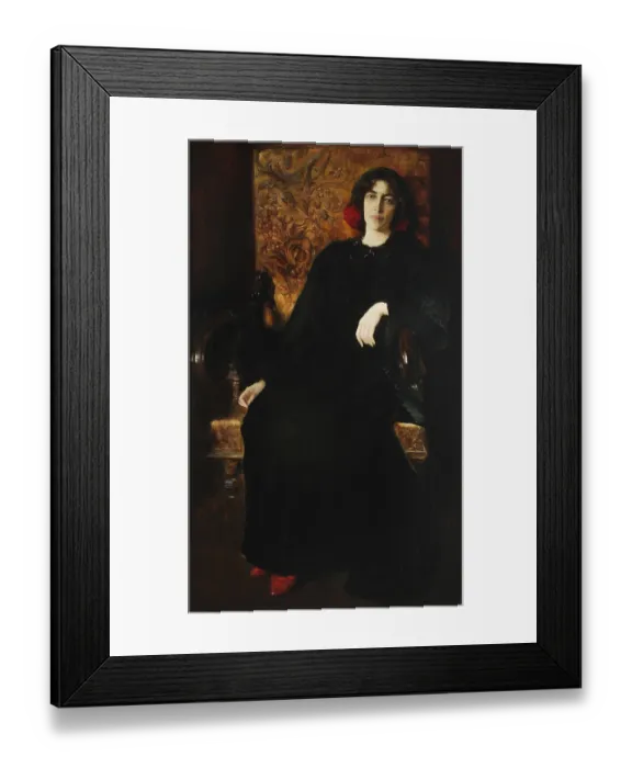 Framed Print : Kazimierz Stabrowski (b. 21 November 1869)