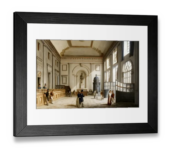 Framed Print : The Bank of England, London, England, 19th century Framed Print : The Bank of England, London, England, 19th century