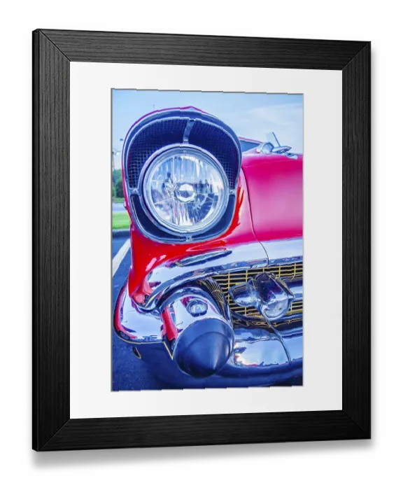 Framed Print : Classic vintage car details at a car show Framed Print : Classic vintage car details at a car show