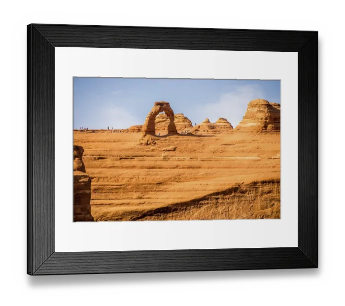 Framed Print : Famous Delicate Arch in Arches National Park Framed Print : Famous Delicate Arch in Arches National Park