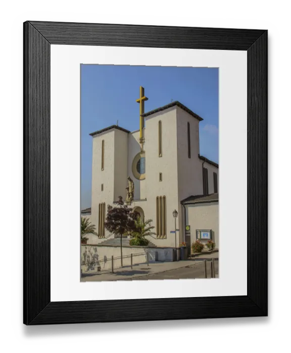 Framed Print : St. Oswald Catholic Church, Stockach Framed Print : St. Oswald Catholic Church, Stockach
