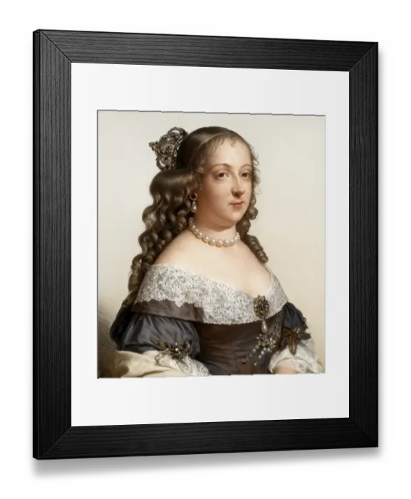 Framed Print : Maria Theresa of Spain, Marie-Therese Framed Print : Maria Theresa of Spain, Marie-Therese