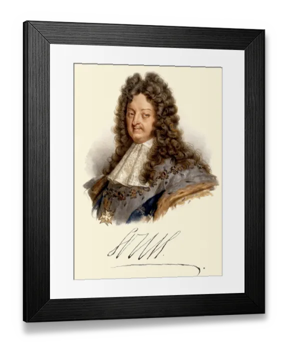 Framed Print : Louis XIV, 1638-1715, Louis the Great