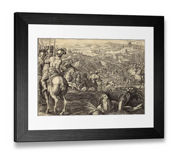 Framed Print : History of the Medici, Battle of Scannagallo Framed Print : History of the Medici, Battle of Scannagallo