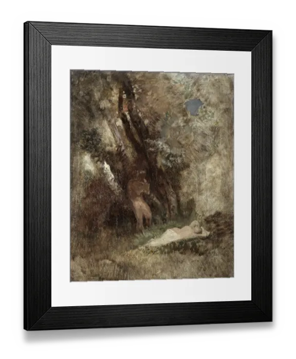 Framed Print : Arnold Bocklin (born 16 October 1827) Framed Print : Arnold Bocklin (born 16 October 1827)