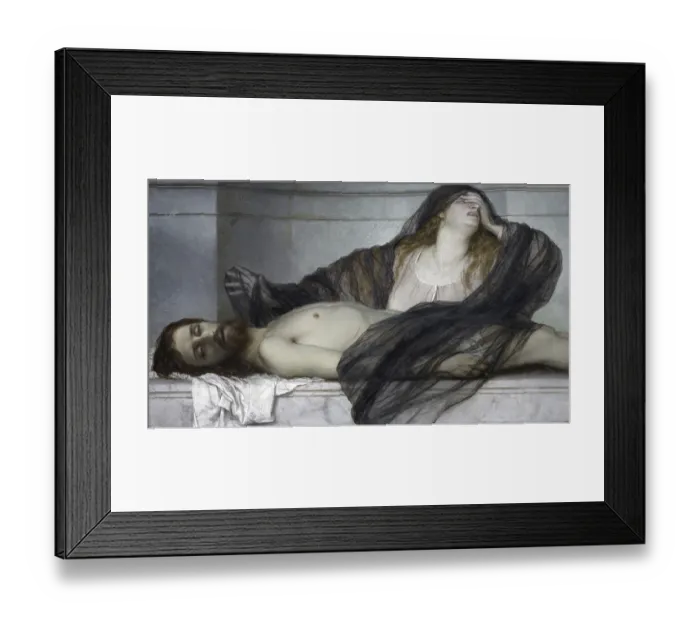 Framed Print : Arnold Bocklin (born 16 October 1827)