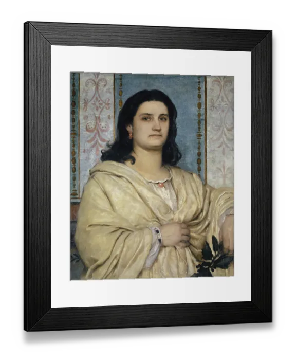 Framed Print : Arnold Bocklin (born 16 October 1827)