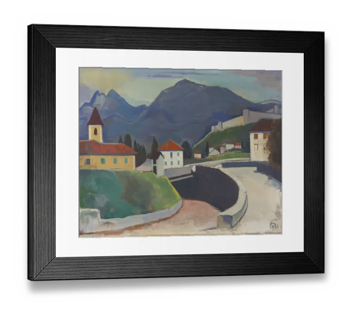 Framed Print : Karl Christian Ludwig Hofer, also Carl Hofer (born 11 October 1878)