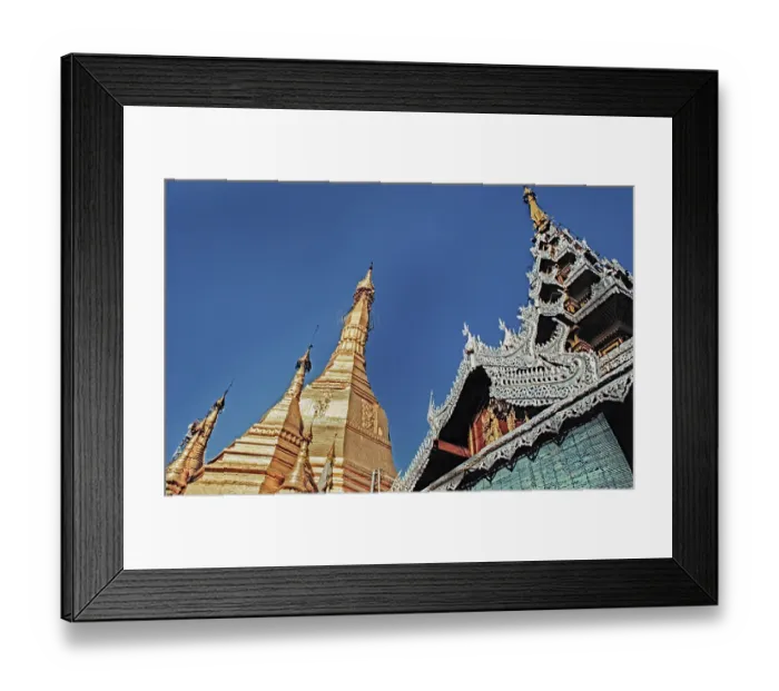 Framed Print : The Sule Pagoda, Rangoon, Yangon Framed Print : The Sule Pagoda, Rangoon, Yangon
