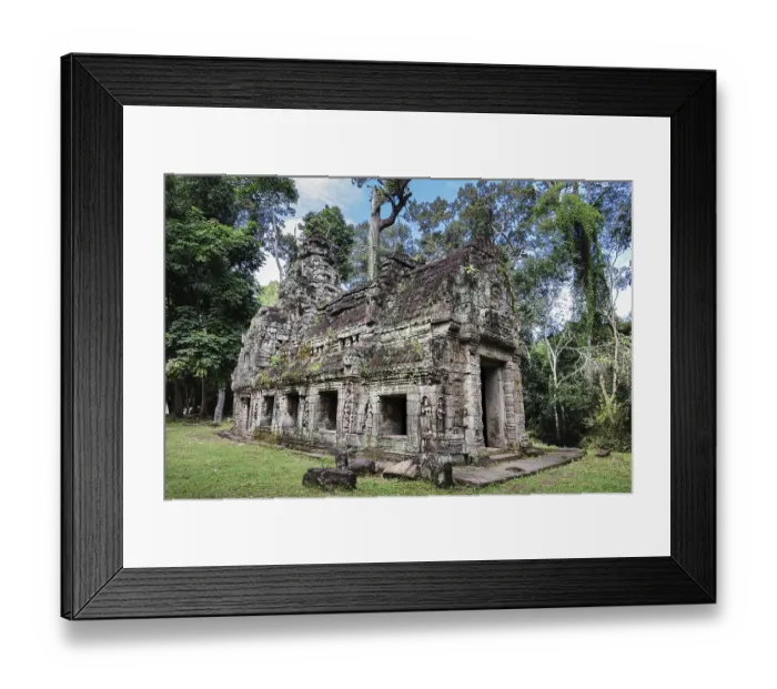 Framed Print : Preah Khan at Siem Reap, Cambodia
