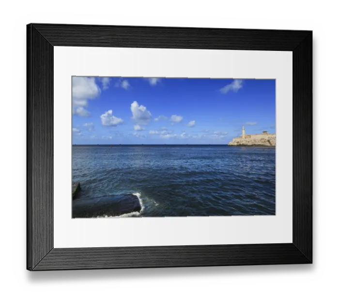 Framed Print : Old fortress on a sunny day