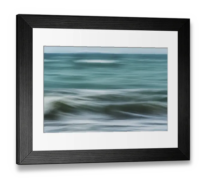 Framed Print : Abstract Intentional Camera Movement of Ocean Waves Moving Creating a Painterly Texture Effect Framed Print : Abstract Intentional Camera Movement of Ocean Waves Moving Creating a Painterly Texture Effect
