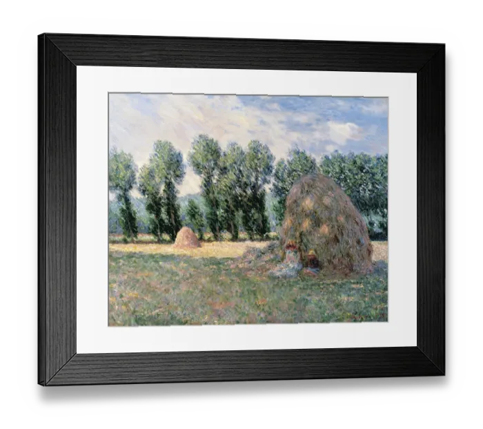 Framed Print : Claude Monet (b. 14 November 1840 in Paris as Oscar-Claude Monet)