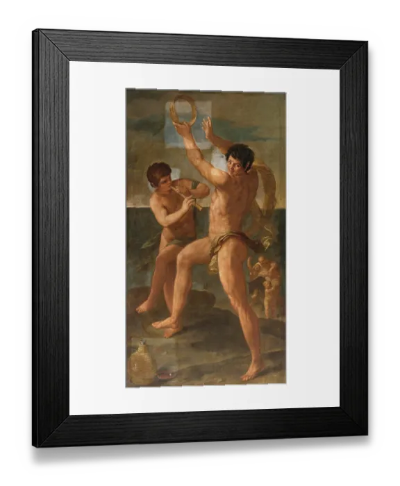 Framed Print : Painting, Reproduction of the painting