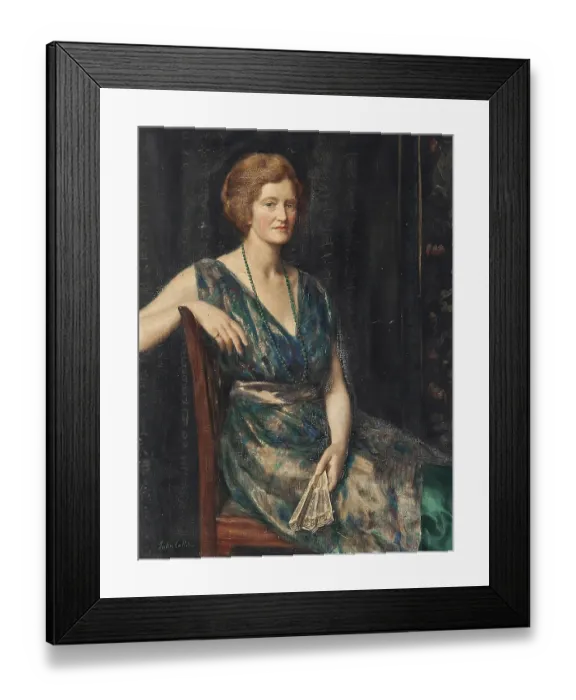 Framed Print : John Collier (born 28 January 1850 in London)