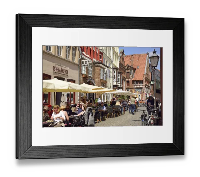 Framed Print : Europe, Germany, Lower Saxony, Hamburg Metropolitan Region Framed Print : Europe, Germany, Lower Saxony, Hamburg Metropolitan Region