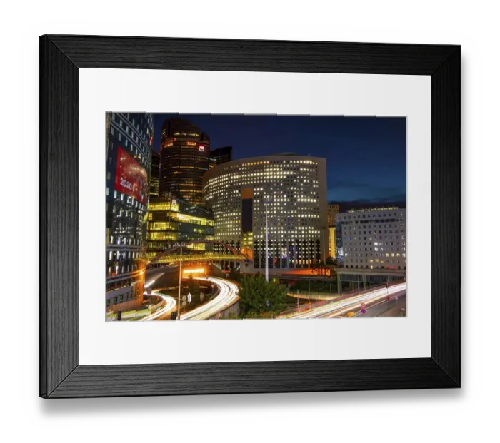 Framed Print : France. District La Defense in Paris Framed Print : France. District La Defense in Paris