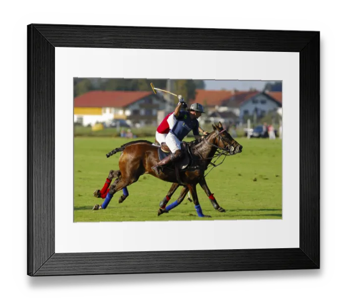 Framed Print : Polo player, Polo tournament, Berenberg High Goal Trophy 2007