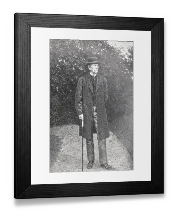 Framed Print : Helmuth Karl Bernhard von Moltke Framed Print : Helmuth Karl Bernhard von Moltke