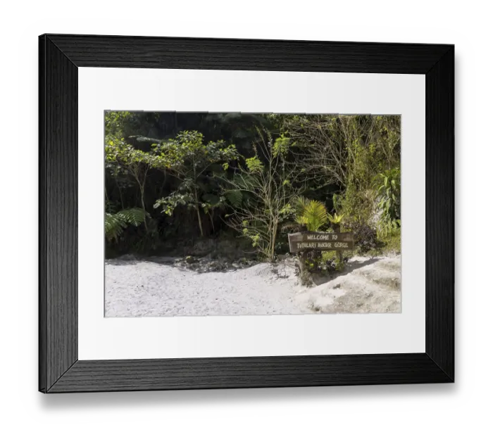 Framed Print : Tutulari Avatar Gorge, Sandstone Gorge entrance sign Framed Print : Tutulari Avatar Gorge, Sandstone Gorge entrance sign