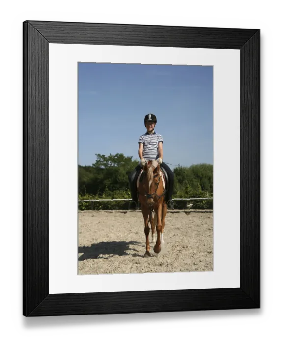 Framed Print : Rider