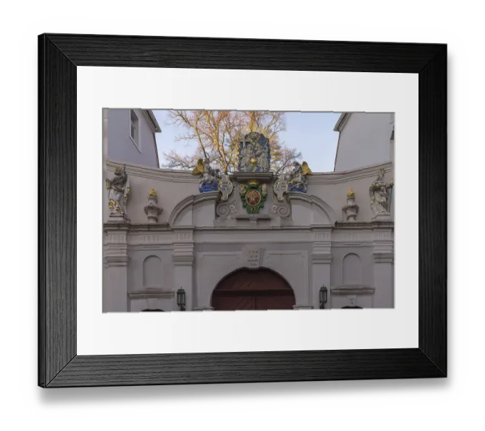 Framed Print : Portal of the Cathedral Abbey, 1753-1755
