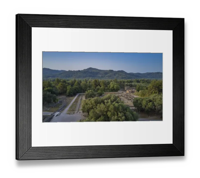 Framed Print : Soft morning light, Leonidaion Framed Print : Soft morning light, Leonidaion