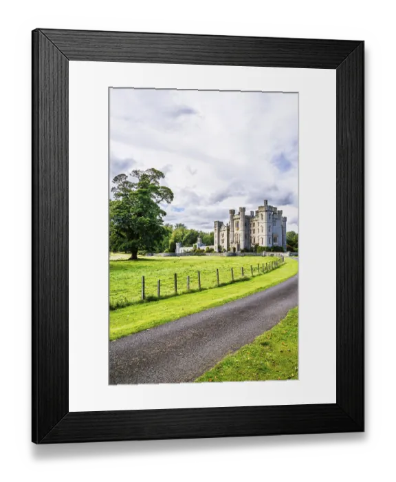 Framed Print : Duns Castle Estate from a drone Framed Print : Duns Castle Estate from a drone