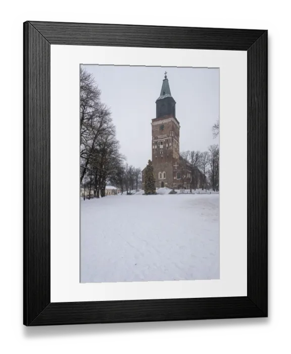 Framed Print : Turku Cathedral, Finnish Turun Tuomiokirkko Framed Print : Turku Cathedral, Finnish Turun Tuomiokirkko