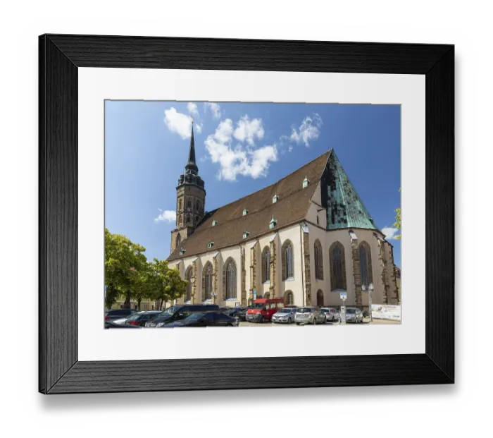 Framed Print : Fleischmarkt mit Dom St. Petri Framed Print : Fleischmarkt mit Dom St. Petri