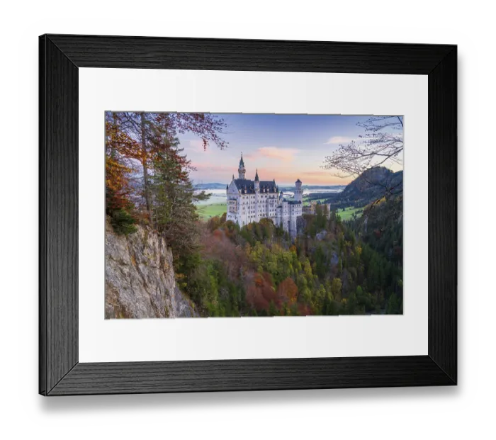 Framed Print : Nestled in the Bavarian Alps Framed Print : Nestled in the Bavarian Alps