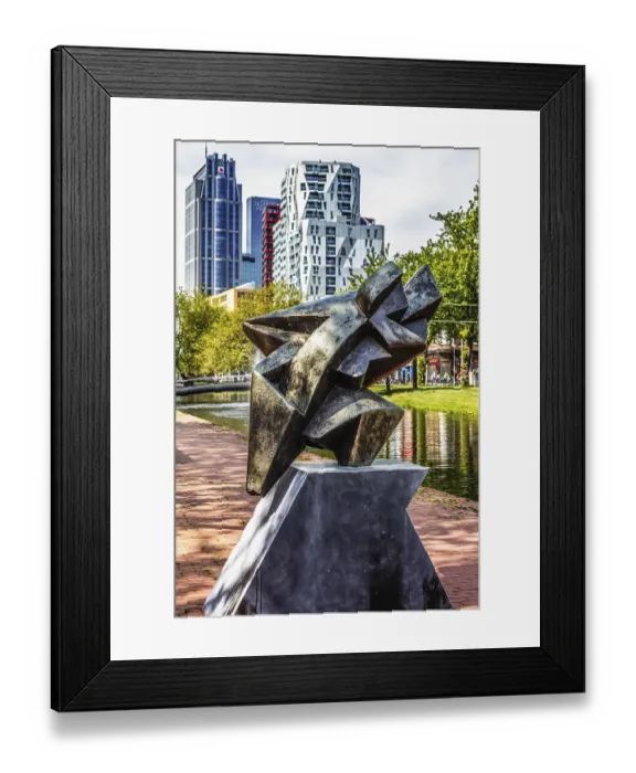 Framed Print : Sculpture The Farewell to Umberto Mastroianni Framed Print : Sculpture The Farewell to Umberto Mastroianni